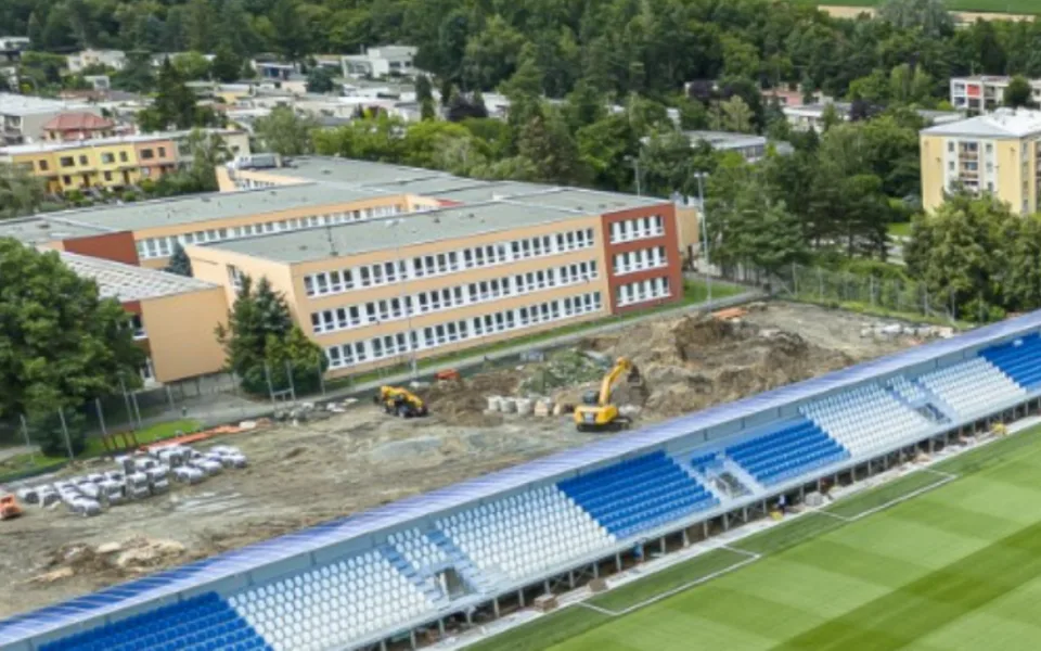 fotbalový stadion Prostějov