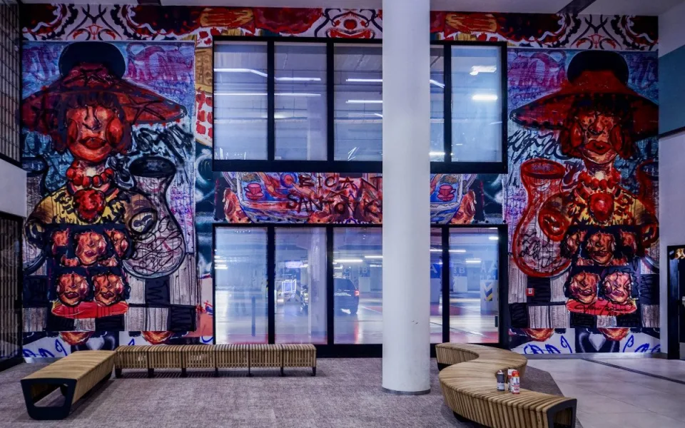 Šantovku oživil nový mural. Nese v sobě skrytý význam