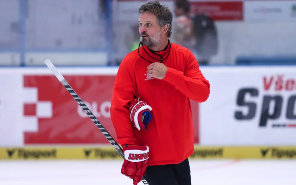 Trenér HC Olomouc Róbert Petrovický