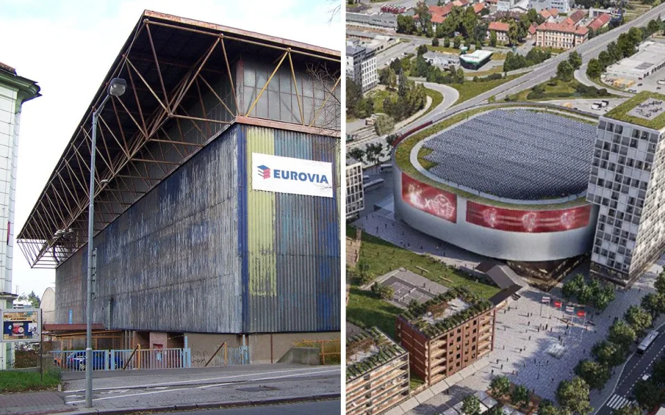 Olomoučtí hokejisté sídlí v letitém zimním stadionu v Hynaisově ulici, město jedná o výstavbě nové haly se soukromým investorem