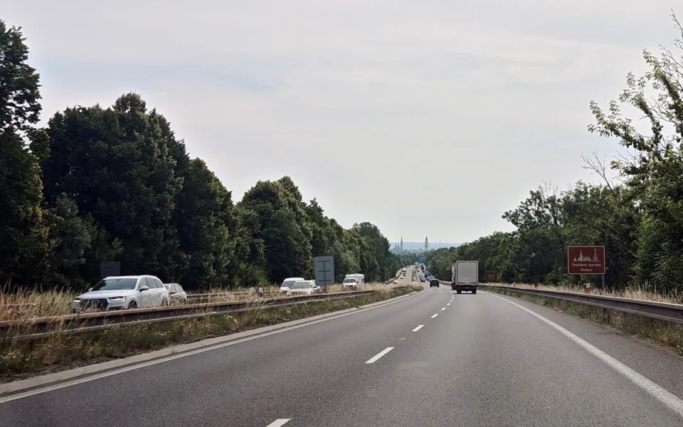 Dálnice D35 u Olomouce