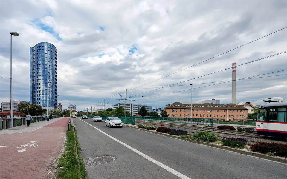 Třída Kosmonautů v Olomouci - ilustrační foto