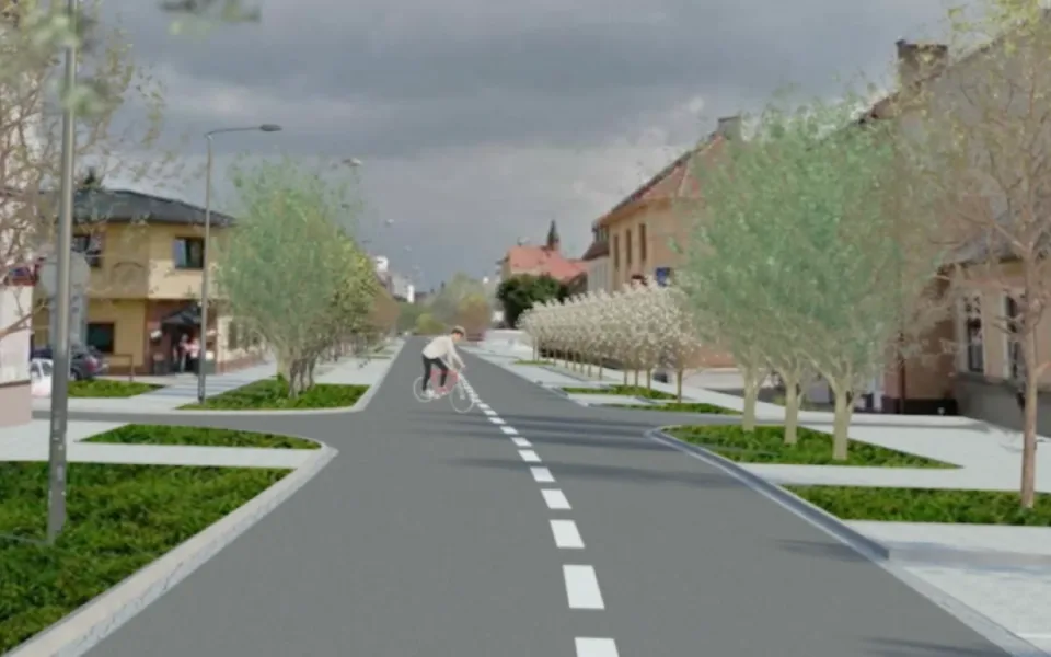 Vizualizace projektu Plumlovské ulice