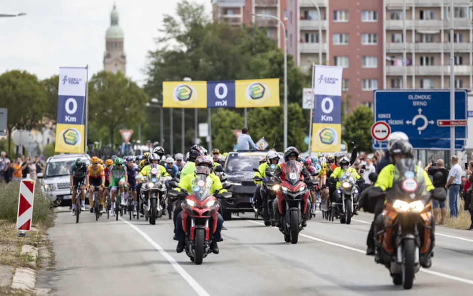 Start etapy Czech Tour v Prostějově - ilustrační foto