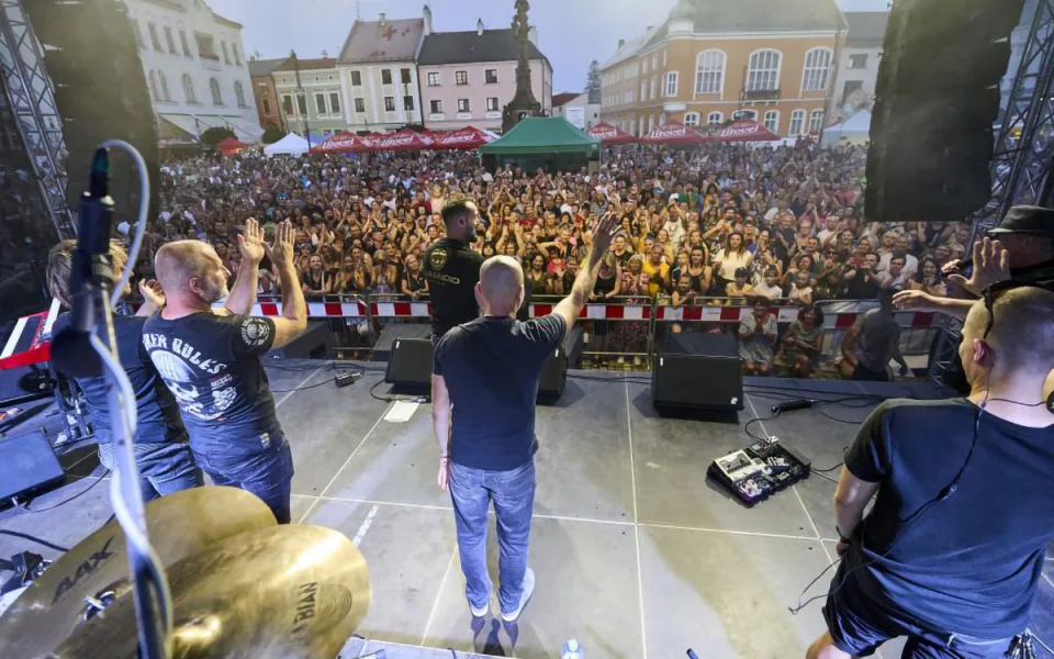 Koncert Václava Noida Bárty na Litovelských slavnostech 2024 - ilustrační foto