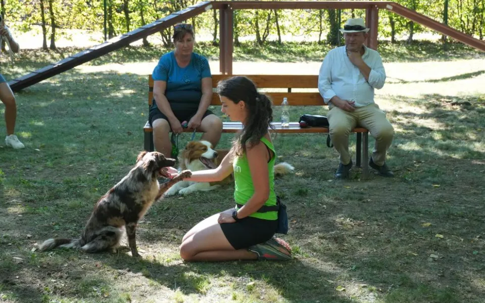 V Litovli mají nové psí hřiště. Mazlíčci mohou využít i pisoáry