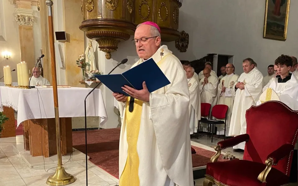 Olomoucký arcibiskup Josef Nuzík