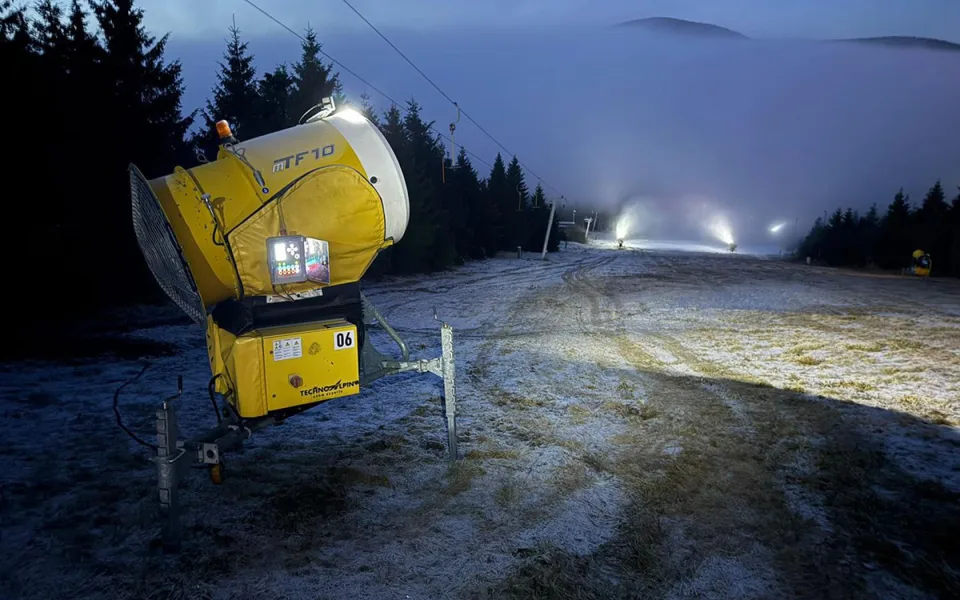 Inverze přibrzdila start lyžařské sezony v Jeseníkách, o svátcích pojede jen část areálů