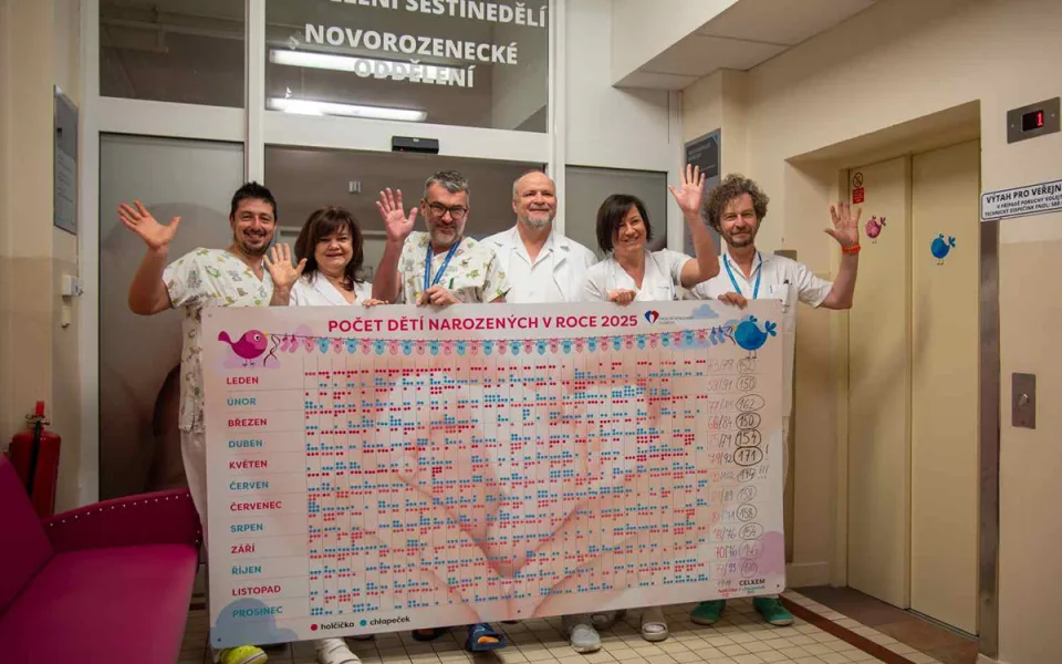 Proti klesajícímu trendu. V Olomouci se loni narodilo více miminek než v roce 2024
