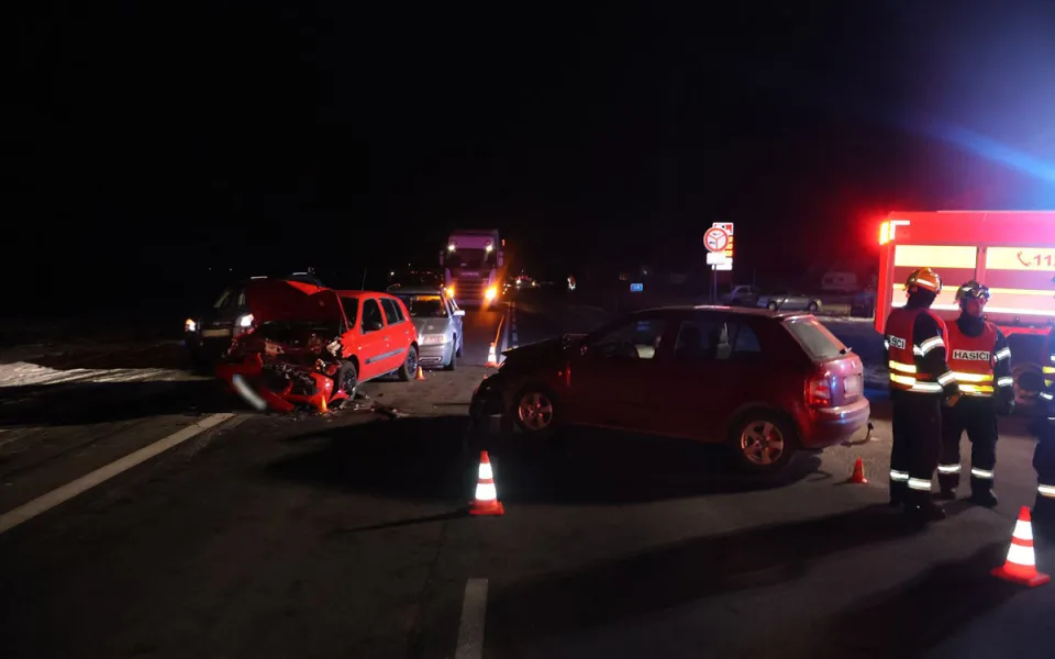 Dopravní nehoda na silnici I/46
