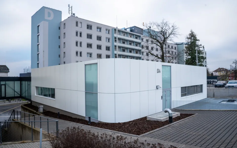 Detailní zobrazení cévního systému. FN Olomouc otevřela nový pavilon za 130 milionů