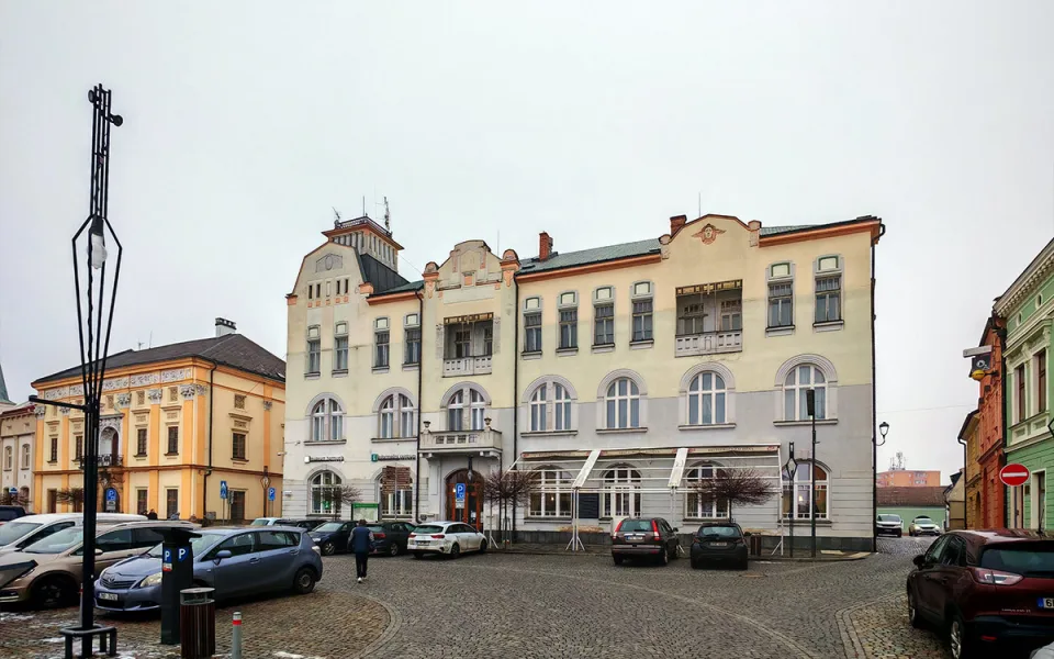 Budova Záložny v centru Litovle