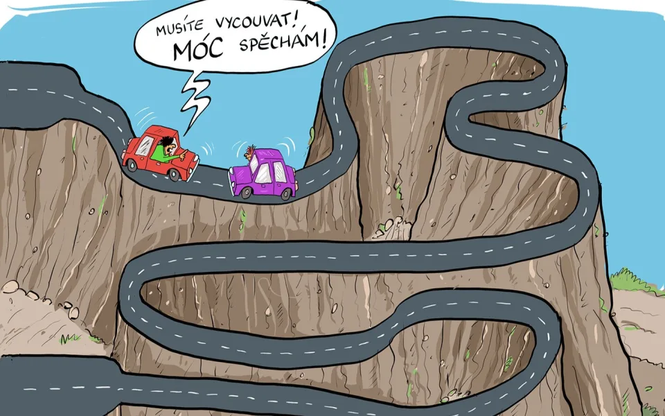ORAŽENÉ OBRÁZKY: Březnová dávka vtipů od kreslíře Jana Tatarky