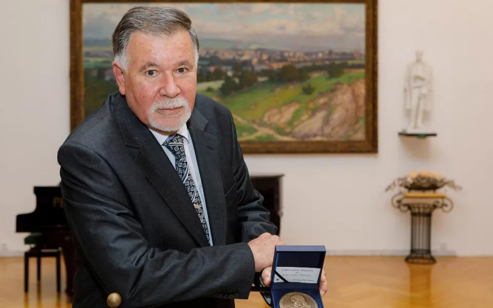 Bohuslav Přidal získal za svou celoživotní práci nejen pro přerovskou kulturu Cenu města Přerova