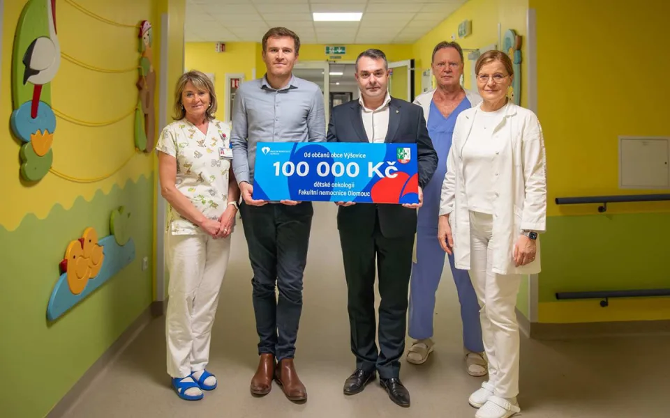 Po korunkách až na sto tisíc. Výšovice roky střádaly peníze pro dětskou onkologii