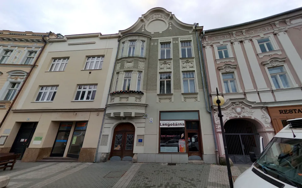 Dům s bytovými jednotkami na Žižkově náměstí 15 v Prostějově - ilustrační foto