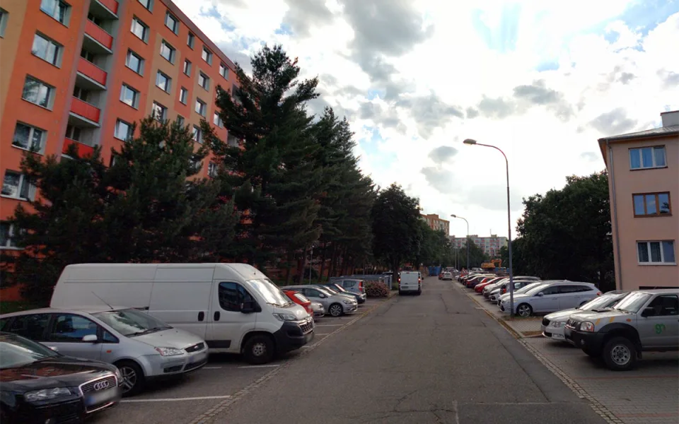 Ulice Kpt. Jaroše v Olomouci - ilustrační foto
