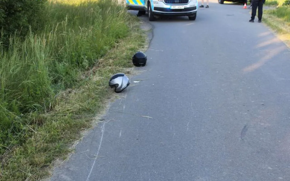 Dopravní nehoda u obce Milenov na Hranicku