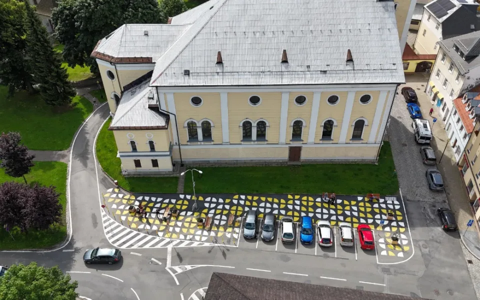 Taktický urbanismus v Jeseníku. Levná a rychlá proměna veřejného prostoru, říká místostarosta