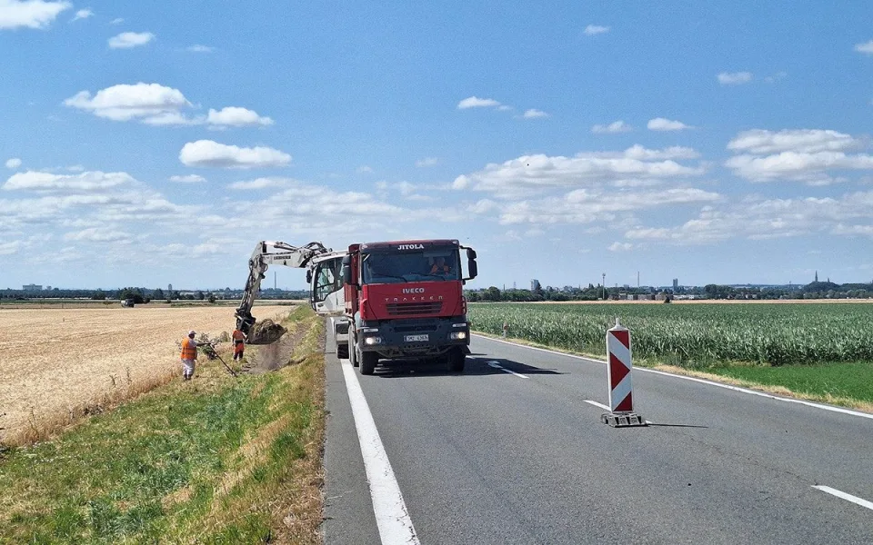 Na tahu mezi Olomoucí a Šternberkem začíná oprava. Řidiče čeká i úplná uzavírka