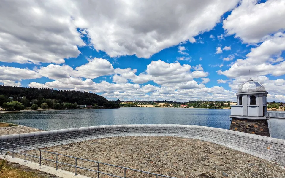 Vodní nádrž Plumlov - ilustrační foto