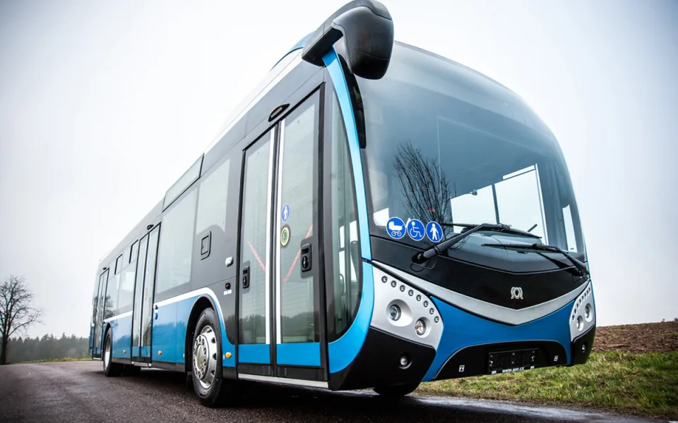 Městský autobus značky SOR - ilustrační foto