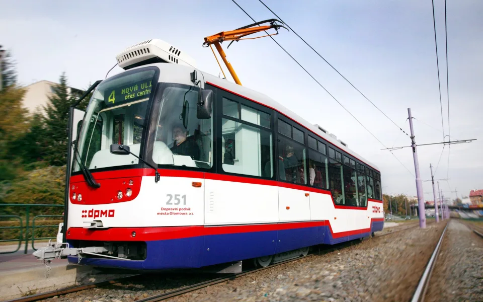 U olomouckého nádraží nepojedou tramvaje. Výluka potrvá až do konce srpna